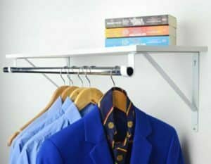 storage ideas clothing rack