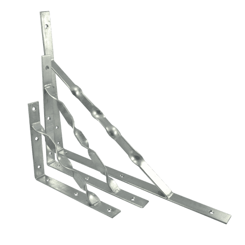 Galvanised Twisted Stayed Brackets Group 500x500 1